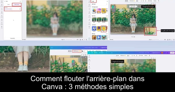 Comment flouter l'arrière-plan dans Canva : 3 méthodes simples