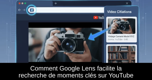Comment Google Lens facilite la recherche de moments clés sur YouTube