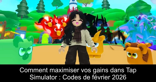 Comment maximiser vos gains dans Tap Simulator : Codes de février 2026