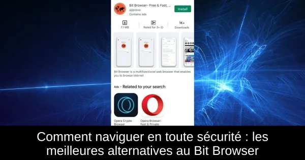 Comment naviguer en toute sécurité : les meilleures alternatives au Bit Browser