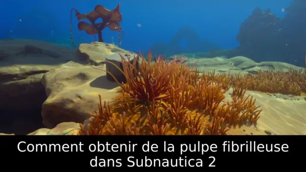 Comment obtenir de la pulpe fibrilleuse dans Subnautica 2
