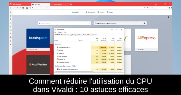 Comment réduire l'utilisation du CPU dans Vivaldi : 10 astuces efficaces