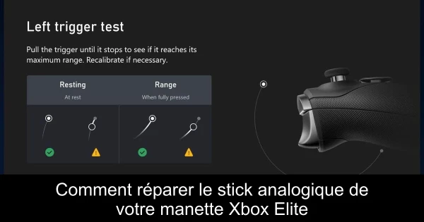 Comment réparer le stick analogique de votre manette Xbox Elite