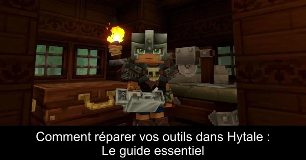 Comment réparer vos outils dans Hytale : Le guide essentiel