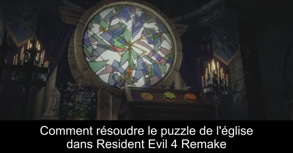 Comment résoudre le puzzle de l'église dans Resident Evil 4 Remake
