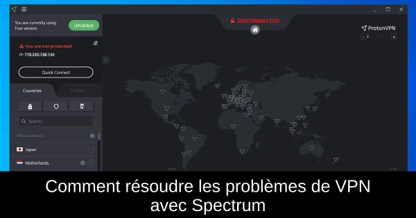 Comment résoudre les problèmes de VPN avec Spectrum