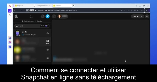 Comment se connecter et utiliser Snapchat en ligne sans téléchargement