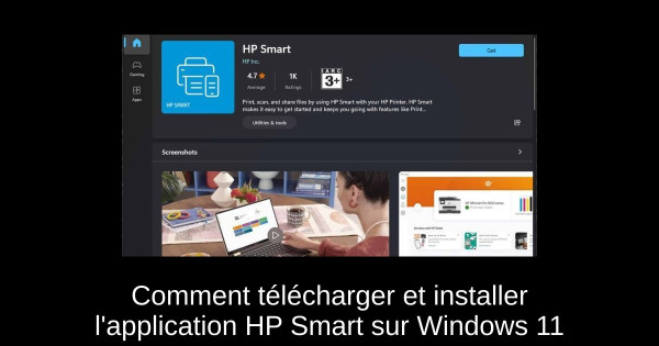 Comment télécharger et installer l'application HP Smart sur Windows 11