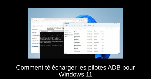 Comment télécharger les pilotes ADB pour Windows 11