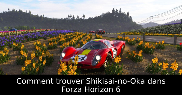 Comment trouver Shikisai-no-Oka dans Forza Horizon 6