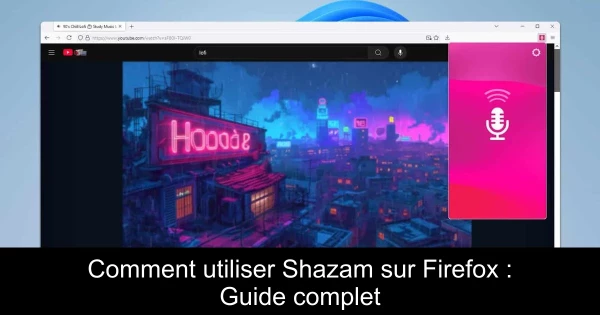 Comment utiliser Shazam sur Firefox : Guide complet