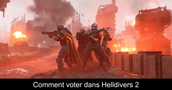Comment voter dans Helldivers 2