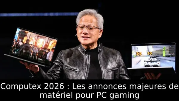 Computex 2026 : Les annonces majeures de matériel pour PC gaming