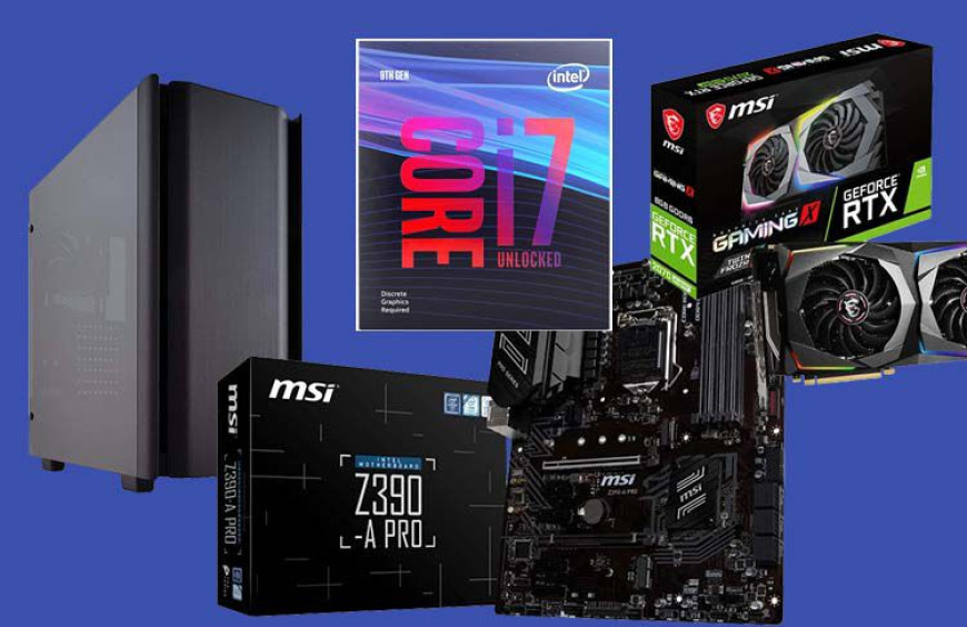 Config PC gamer pour 2000 € euros