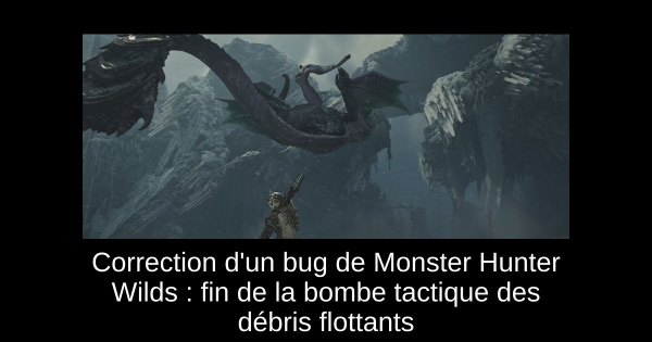 Correction d'un bug de Monster Hunter Wilds : fin de la bombe tactique des débris flottants