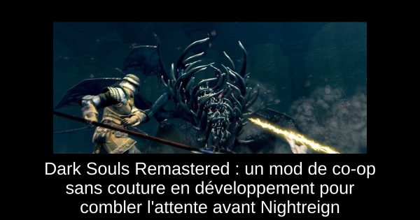 Dark Souls Remastered : un mod de co-op sans couture en développement pour combler l'attente avant Nightreign