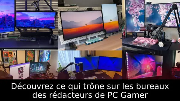 Découvrez ce qui trône sur les bureaux des rédacteurs de PC Gamer