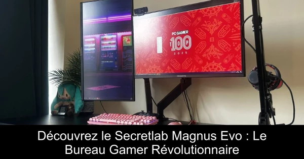 Découvrez le Secretlab Magnus Evo : Le Bureau Gamer Révolutionnaire