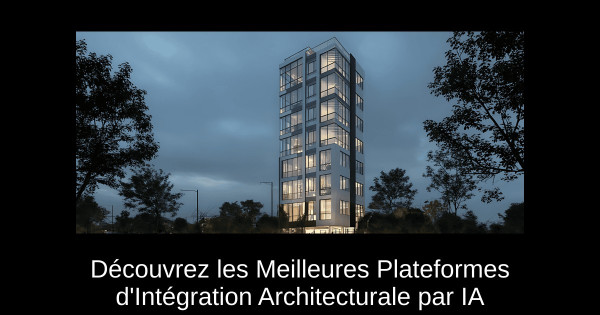 Découvrez les Meilleures Plateformes d'Intégration Architecturale par IA