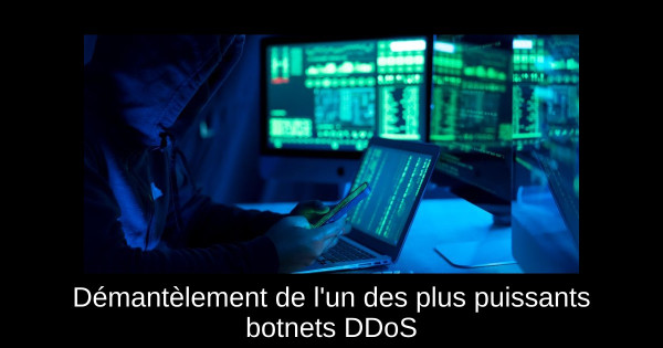 Démantèlement de l'un des plus puissants botnets DDoS