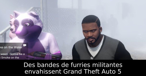 Des bandes de furries militantes envahissent Grand Theft Auto 5
