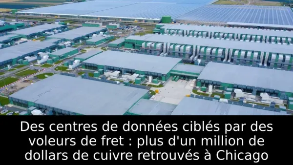 Des centres de données ciblés par des voleurs de fret : plus d'un million de dollars de cuivre retrouvés à Chicago