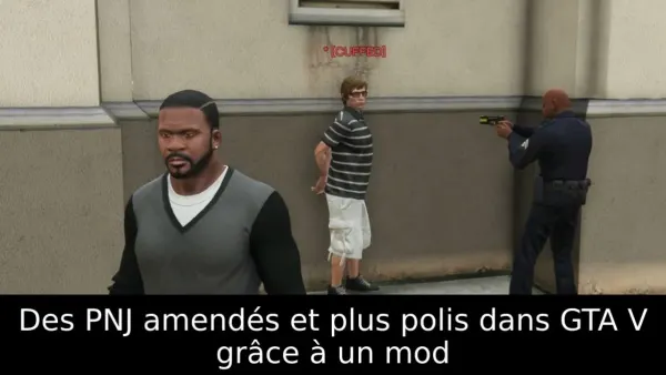 Des PNJ amendés et plus polis dans GTA V grâce à un mod