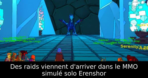 Des raids viennent d'arriver dans le MMO simulé solo Erenshor