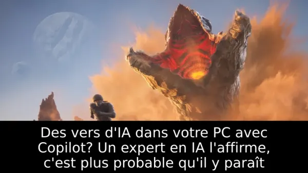 Des vers d'IA dans votre PC avec Copilot? Un expert en IA l'affirme, c'est plus probable qu'il y paraît
