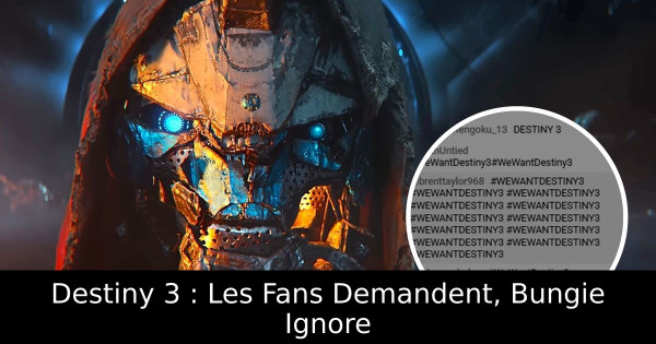 Destiny 3 : Les Fans Demandent, Bungie Ignore