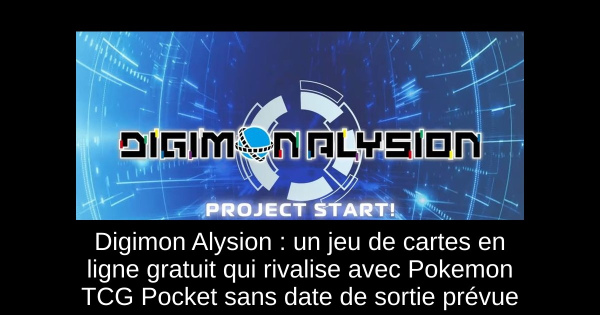 Digimon Alysion : un jeu de cartes en ligne gratuit qui rivalise avec Pokemon TCG Pocket sans date de sortie prévue