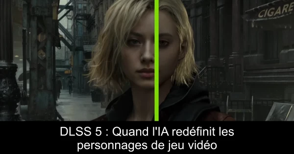 DLSS 5 : Quand l'IA redéfinit les personnages de jeu vidéo