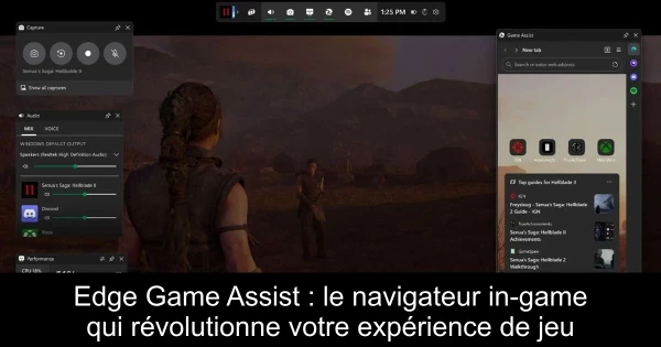 Edge Game Assist : le navigateur in-game qui révolutionne votre expérience de jeu