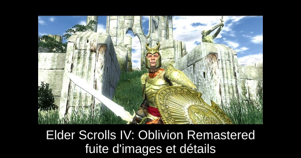 Elder Scrolls IV: Oblivion Remastered fuite d'images et détails