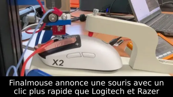 Finalmouse annonce une souris avec un clic plus rapide que Logitech et Razer