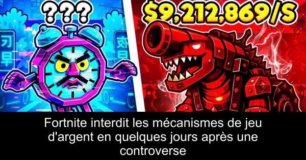 Fortnite interdit les mécanismes de jeu d'argent en quelques jours après une controverse