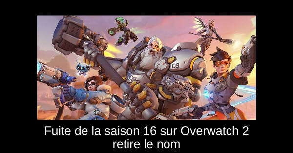 Fuite de la saison 16 sur Overwatch 2 retire le nom