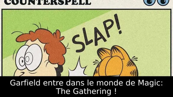 Garfield entre dans le monde de Magic: The Gathering !