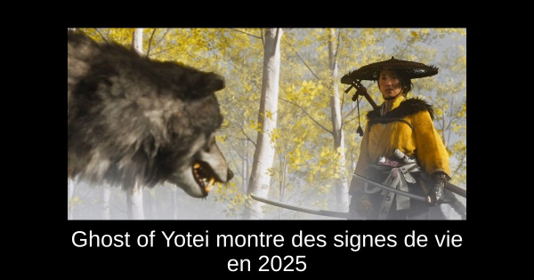 Ghost of Yotei montre des signes de vie en 2025