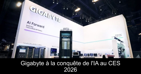Gigabyte à la conquête de l'IA au CES 2026