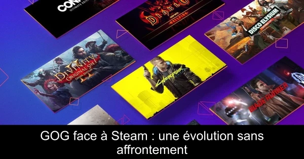 GOG face à Steam : une évolution sans affrontement