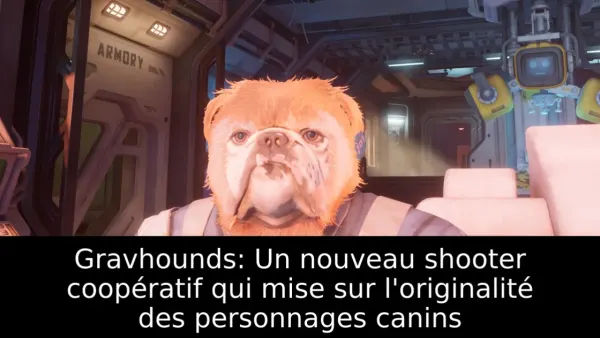 Gravhounds: Un nouveau shooter coopératif qui mise sur l'originalité des personnages canins