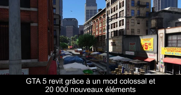 GTA 5 revit grâce à un mod colossal et 20 000 nouveaux éléments