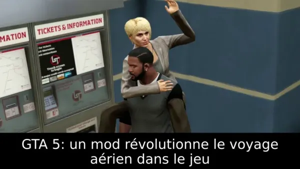 GTA 5: un mod révolutionne le voyage aérien dans le jeu