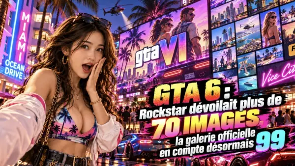 GTA 6 : Rockstar dévoilait plus de 70 images, la galerie officielle en compte désormais 99