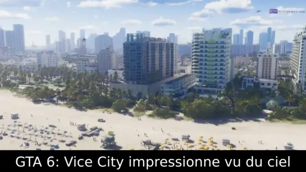 GTA 6: Vice City impressionne vu du ciel