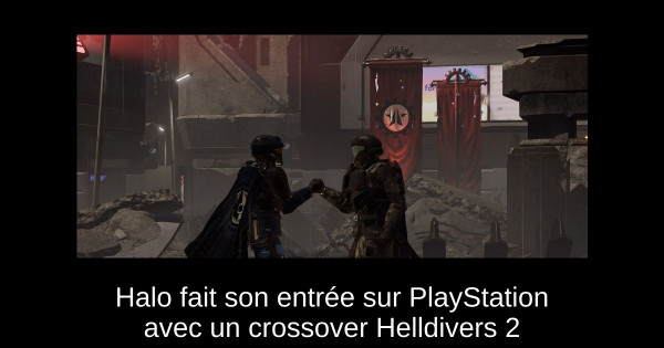 Halo fait son entrée sur PlayStation avec un crossover Helldivers 2