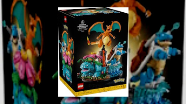 Lego Pokémon Florizarre, Dracaufeu et Tortank [FR] : les meilleures offres par magasin