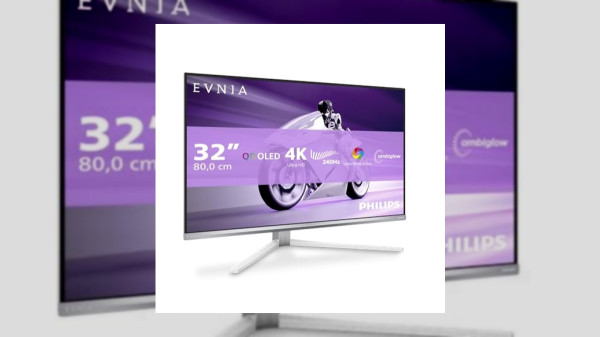 Philips Evnia Gaming Moniteur 32M2N8900AM 32" 240Hz QD-OLED Dalle, 0.03ms GtG, HDR400 TB, FreeSync Prem Pro, G-Sync, Ajustable en hauteur, Haut-parleurs, USB Hub(3840x2160 HDMI 2x 2.1 DP1x 1.4) Argent : les meilleures offres par magasin