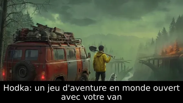 Hodka: un jeu d'aventure en monde ouvert avec votre van